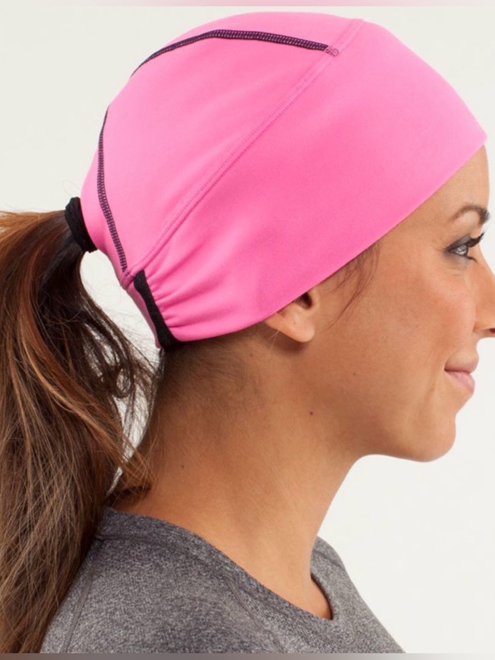 FREE W/ $80 Purchase .Lululemon Brisk Run Beanie Toque - Pink